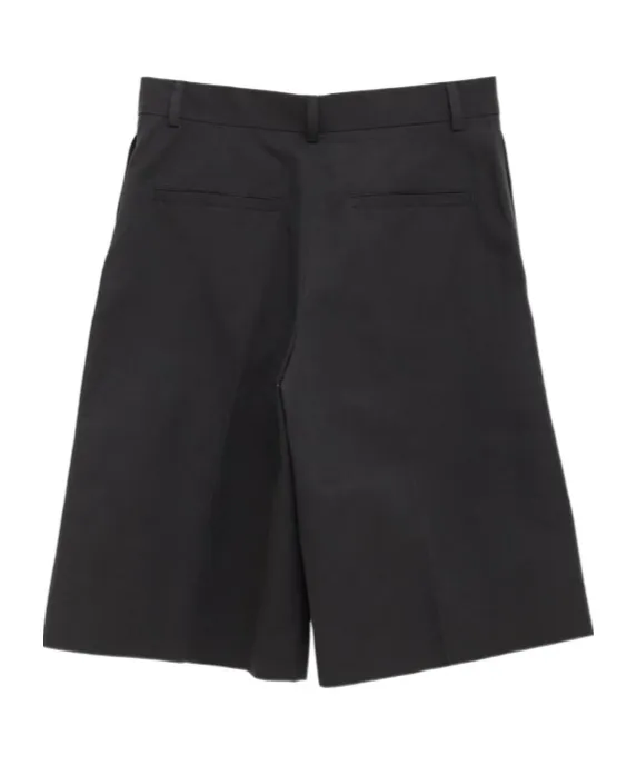 Tailored Wide-Leg Shorts
