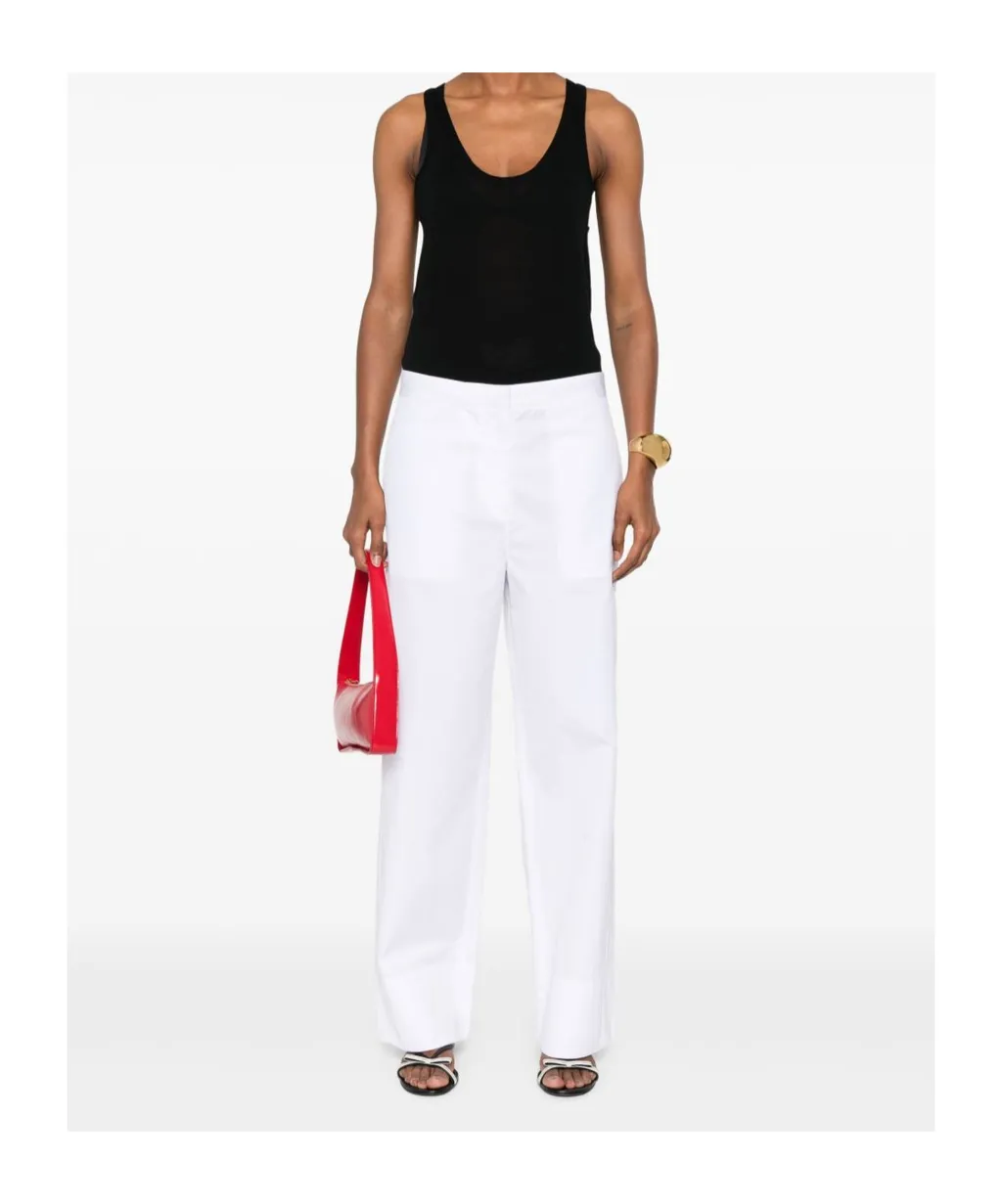 Twisted-Seam Trousers