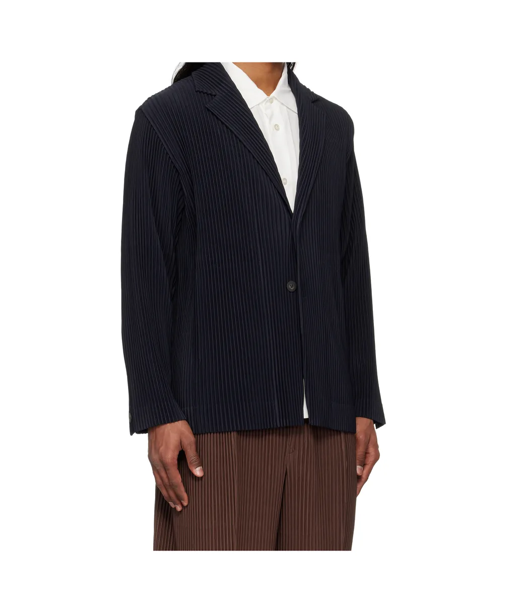Homme Plissé Issey Miyake Basics Buttoned Blazer