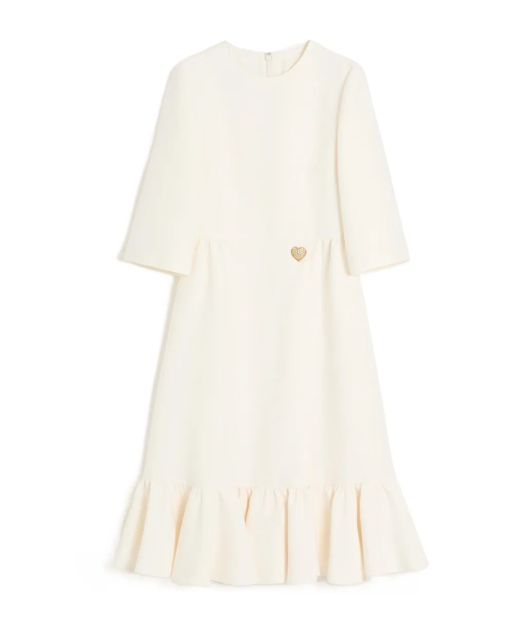 Crepe Couture Midi Dress