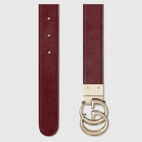 Gucci Reversible Gg Marmont Wide Belt