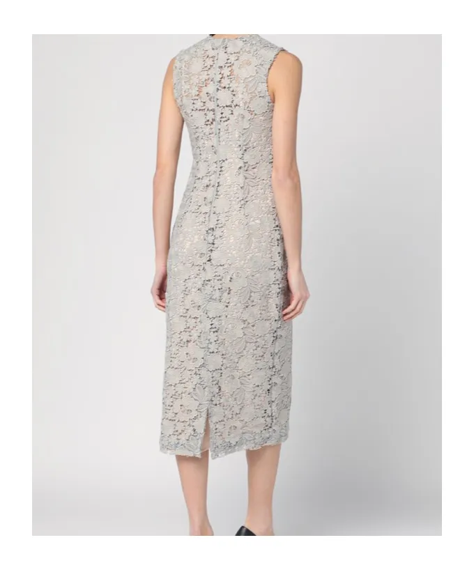 Lace Mid-Length Dress