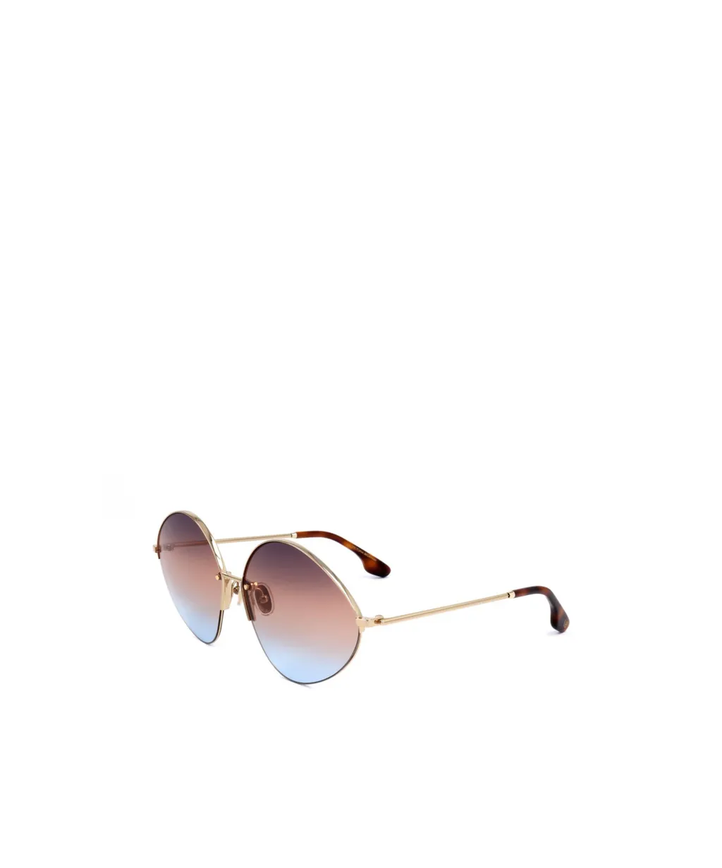 Victoria Beckham Oval-Frame Sunglasses