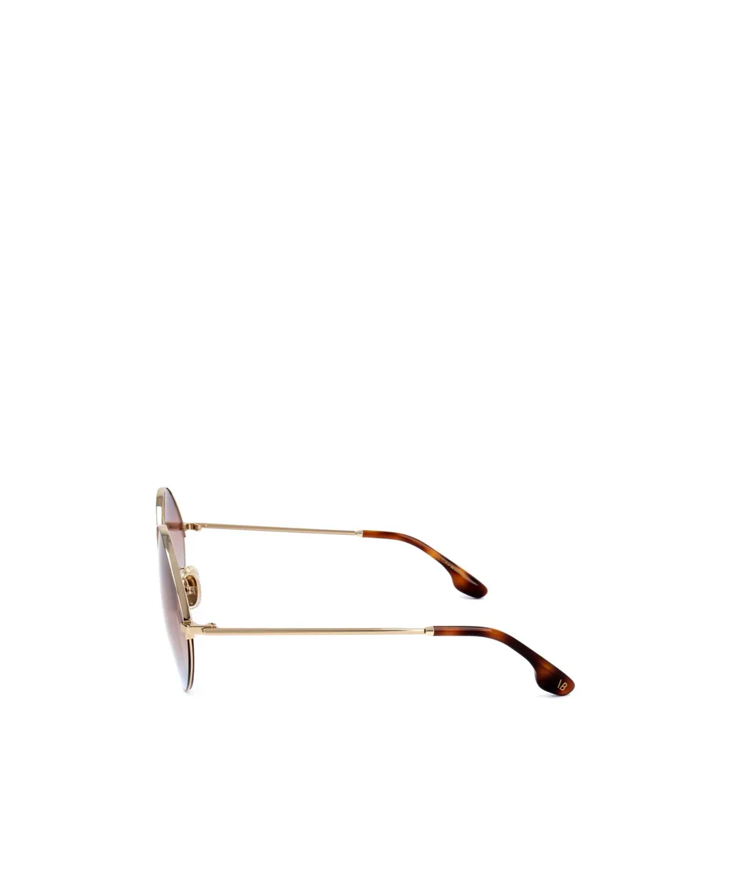 Victoria Beckham Oval-Frame Sunglasses