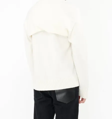 CourrÈGes Long-Sleeved Crewneck Jumper