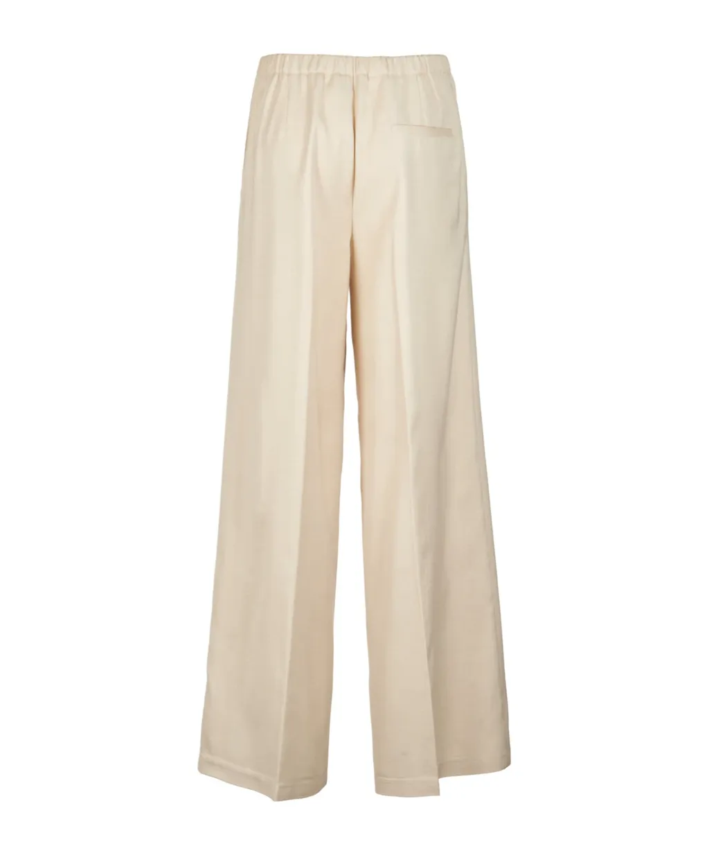 Elastic Waist Casual Pants