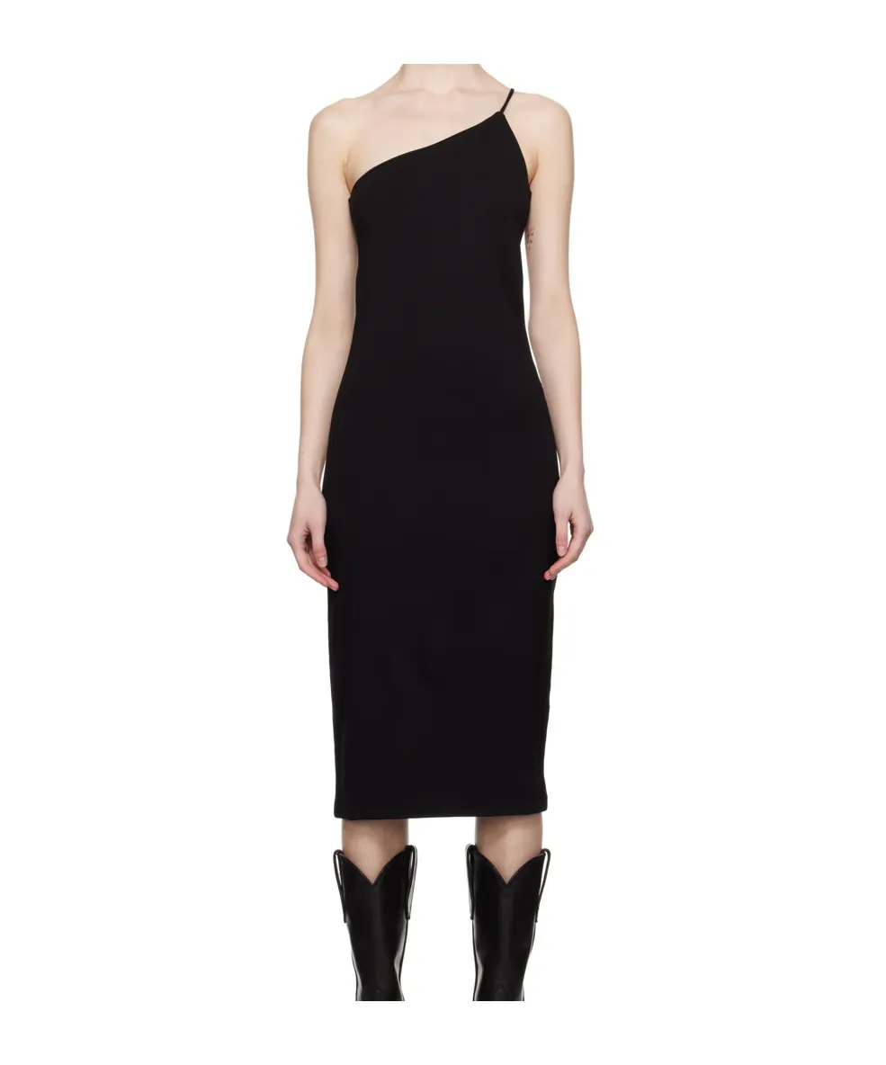 Black Irina Midi Dress