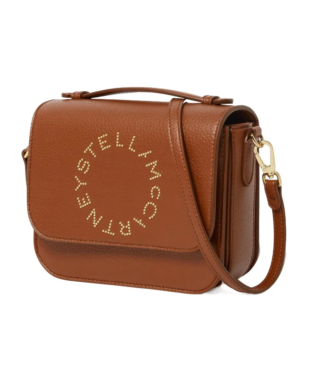 Stella Mccartney Stella Logo Foldover Top Crossbody Bag