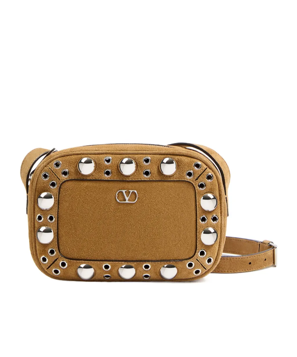 Valentino NellcÔTe Vlogo Signature Zip-Up Shouler Bag