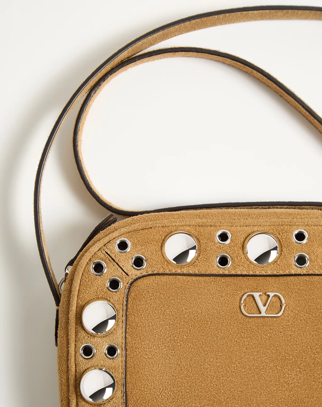 Valentino NellcÔTe Vlogo Signature Zip-Up Shouler Bag