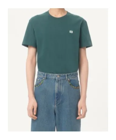 Valentino Garavani Logo Patch Crewneck T-Shirt