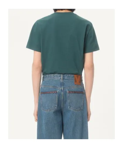 Valentino Garavani Logo Patch Crewneck T-Shirt