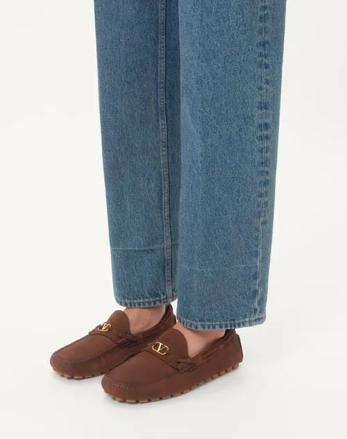 Valentino Fastaway Driver Loafers