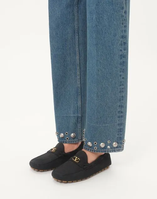 Valentino Fastaway Driver Loafers