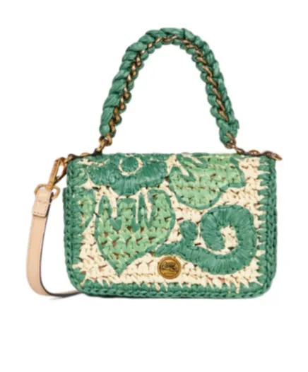 Etro Mini Woven Bond Bag