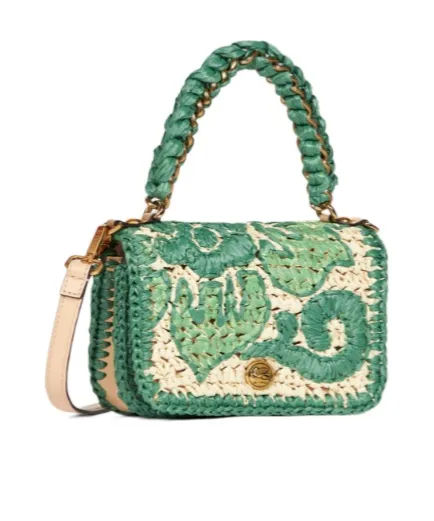 Etro Mini Woven Bond Bag