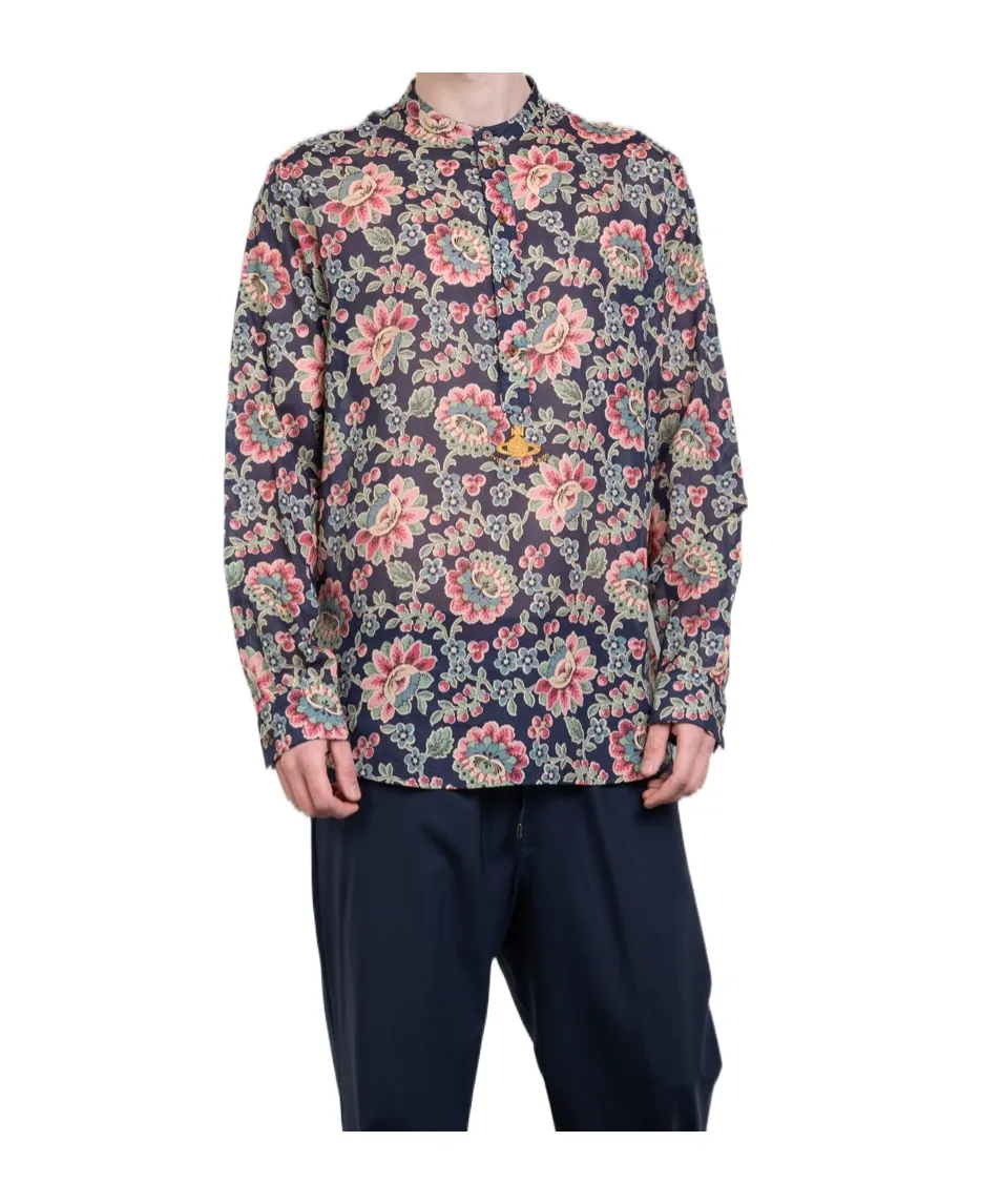 Floral-Print Shirt