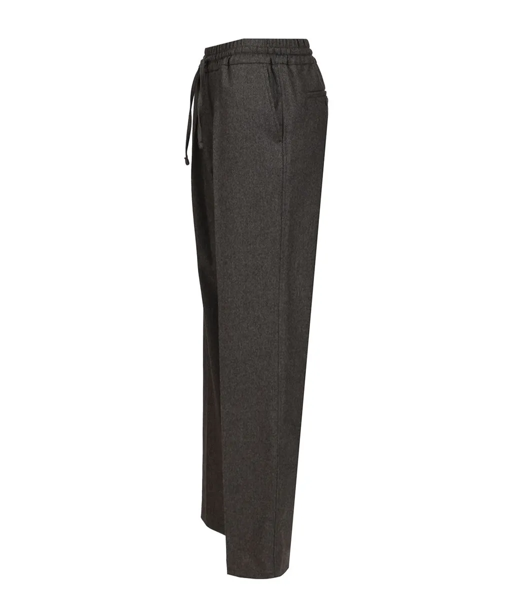 Drle De Monsieur Drawstring Pleated Pants