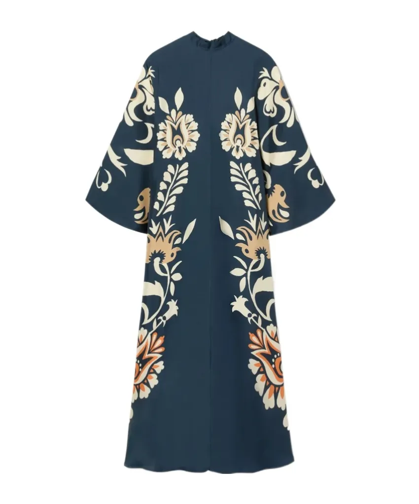 La Doublej Floral V-Neck Dress
