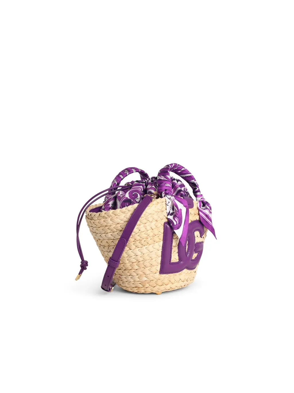 Dolce & Gabbana Small Kendra Logo Patch Shopper Bag