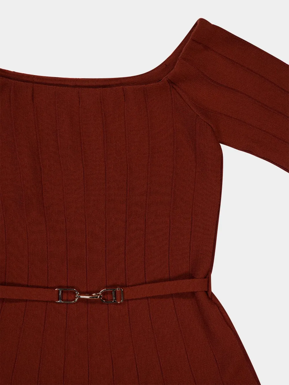 Silk-Blend Dress