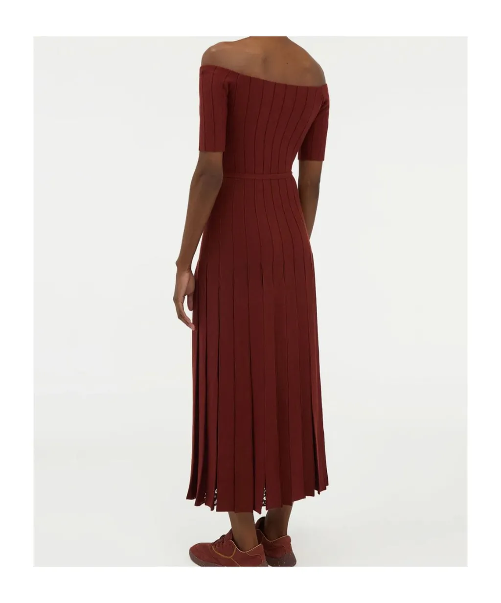 Silk-Blend Dress