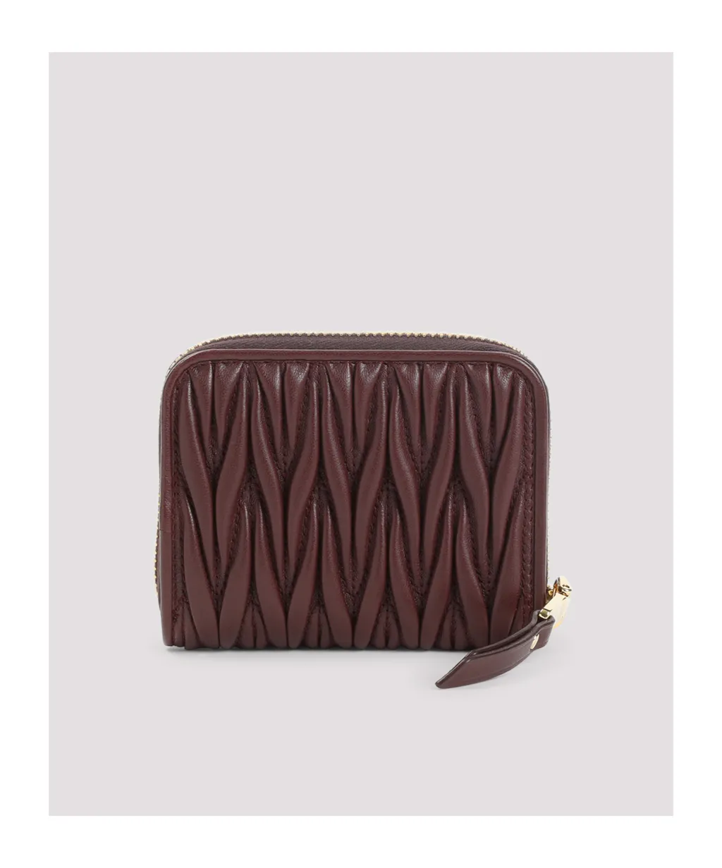 Miu Miu Matelassé Coin Purse