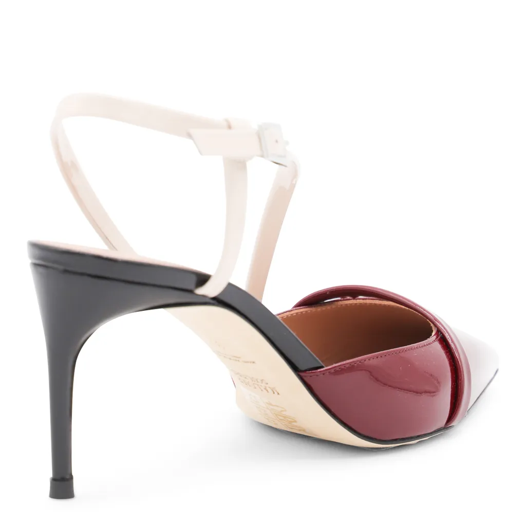 Malone Souliers Pointed Toe Slingback Pumps