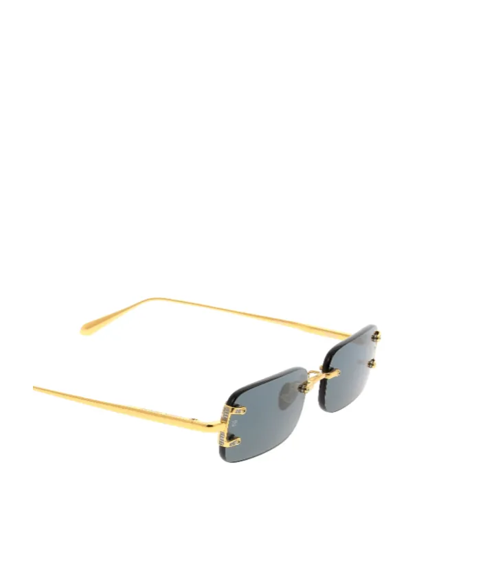 Linda Farrow Taylor Rectangular Frame Suanglasses
