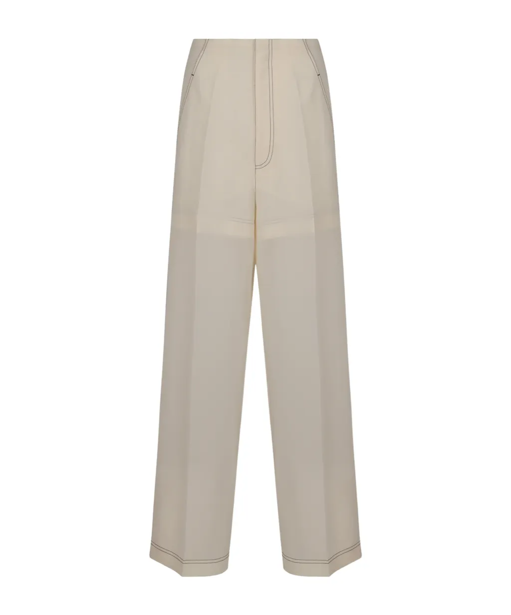 Philosophy Di Lorenzo Serafini Stitching Wide Pants