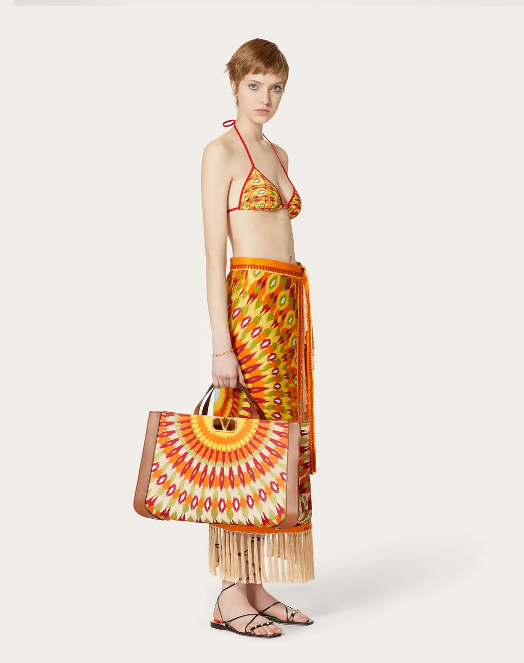 Logo-Printed Skirt