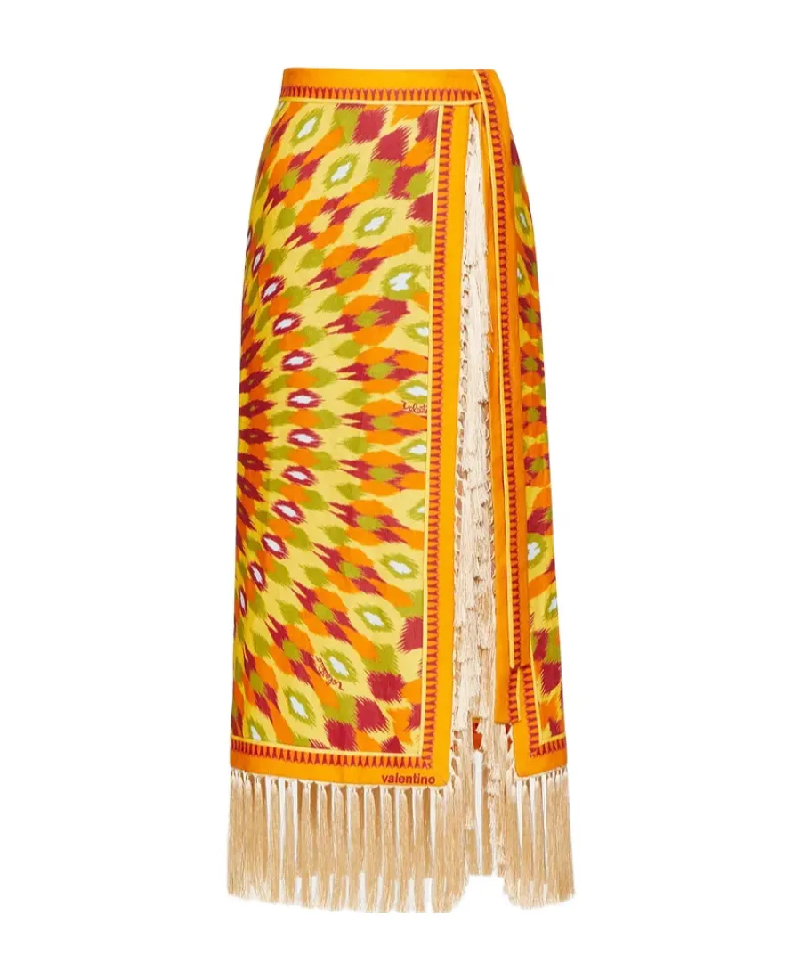 Logo-Printed Skirt