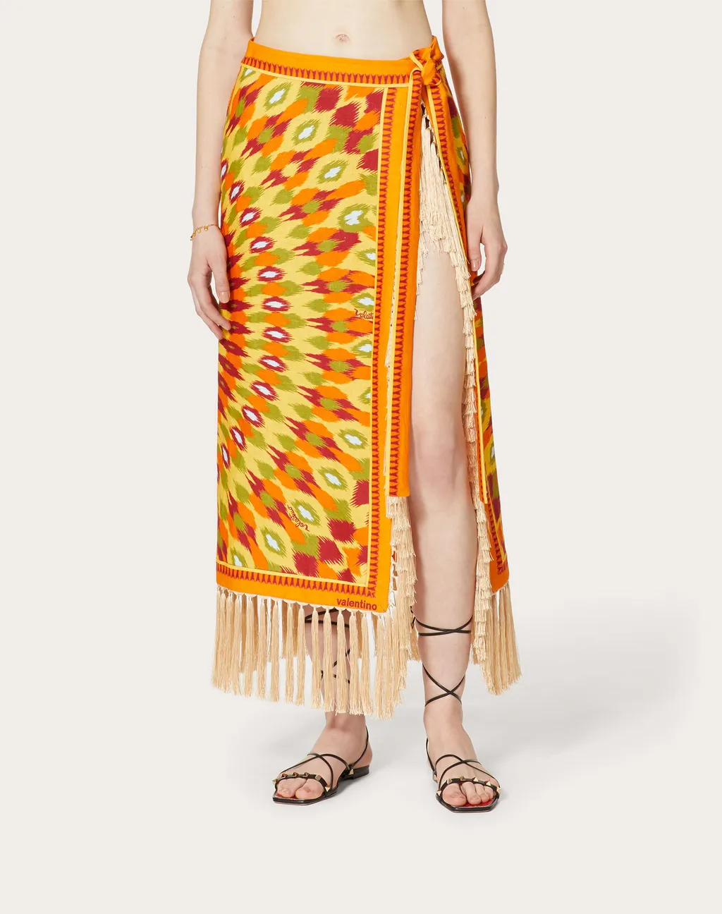 Logo-Printed Skirt