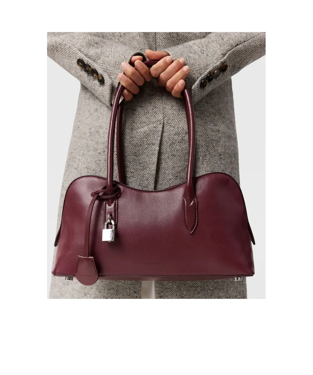 Stella Mccartney Stella Ryder Lock Plaque Shoulder Bag