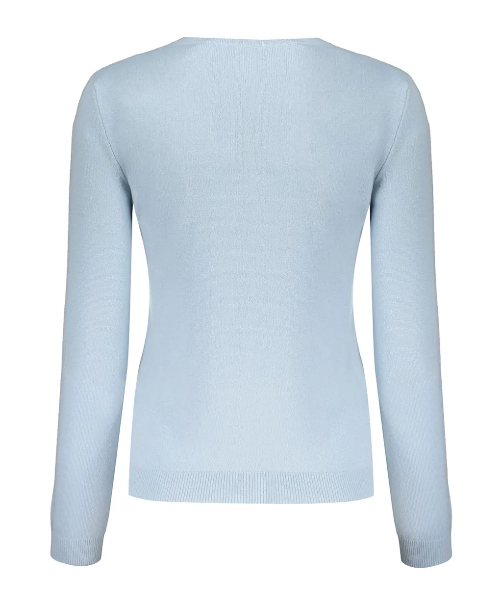 Intarsia-Knit Logo Jumper