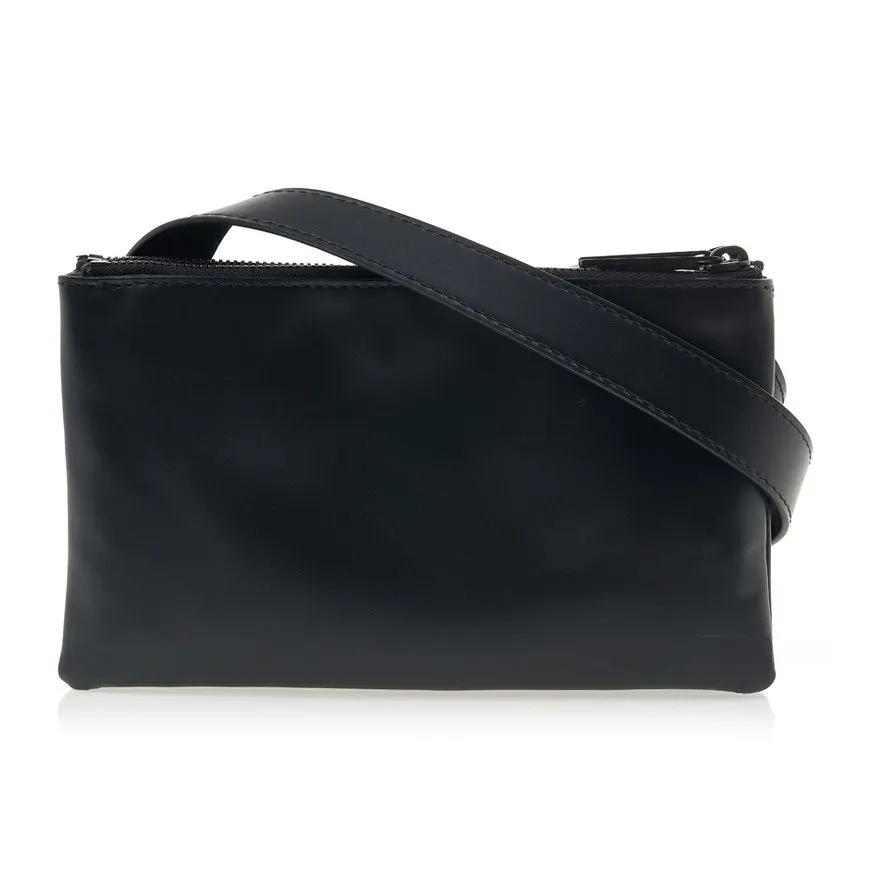 Zippered Shoulder Bag