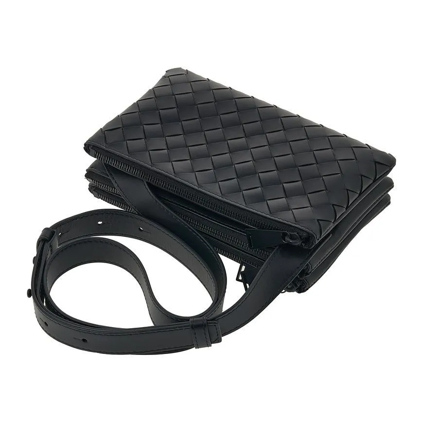 Zippered Shoulder Bag
