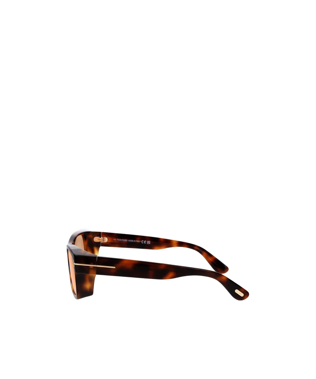 Tom Ford Eyewear Juan Rectangle Frame Sunglasses