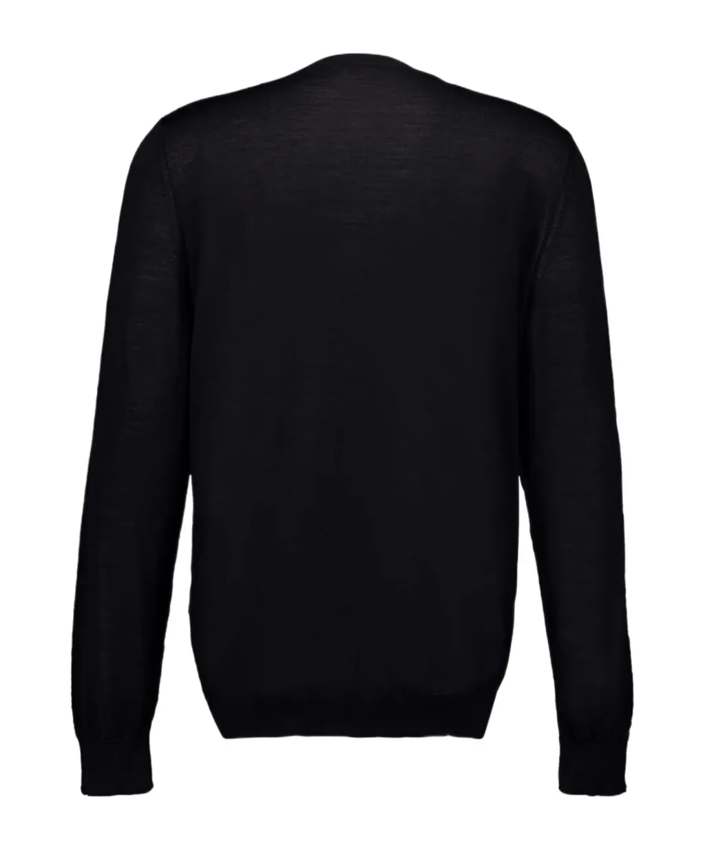 Marni Logo Embroidered Knit Sweater