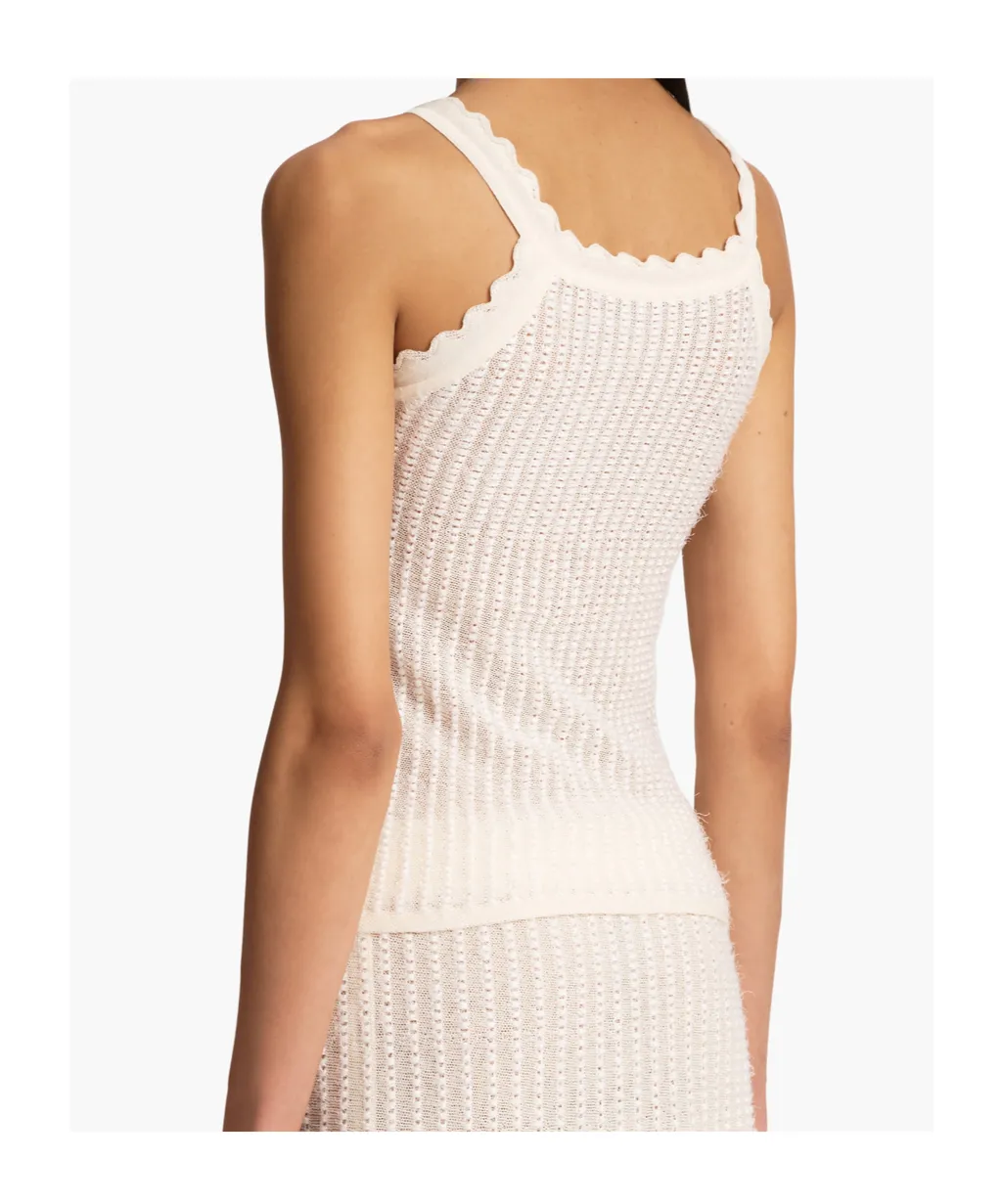 Ennio Scalloped Tank