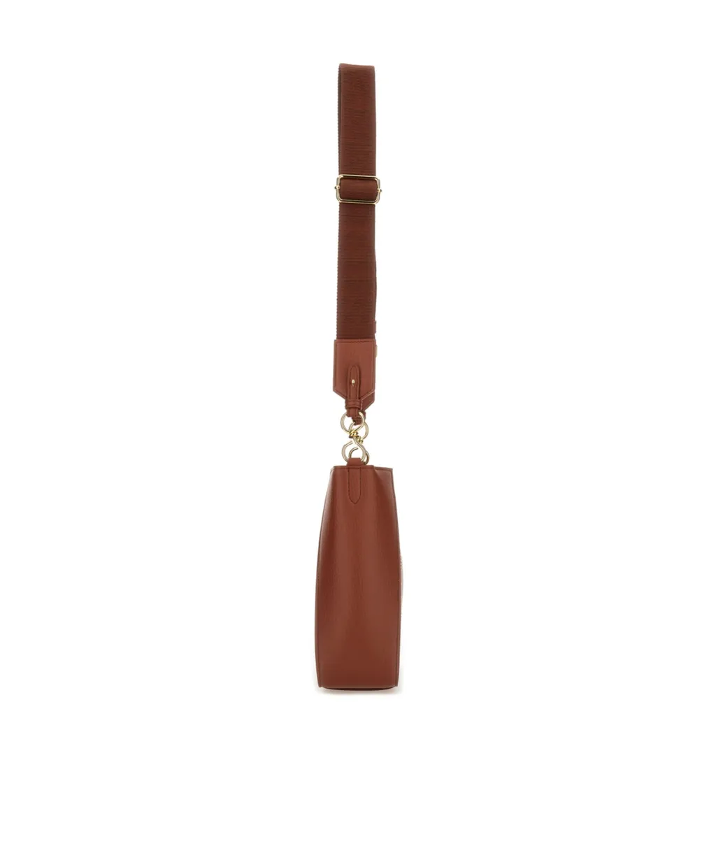 Stella Mccartney Mini Studded Logo Crossbody Bag