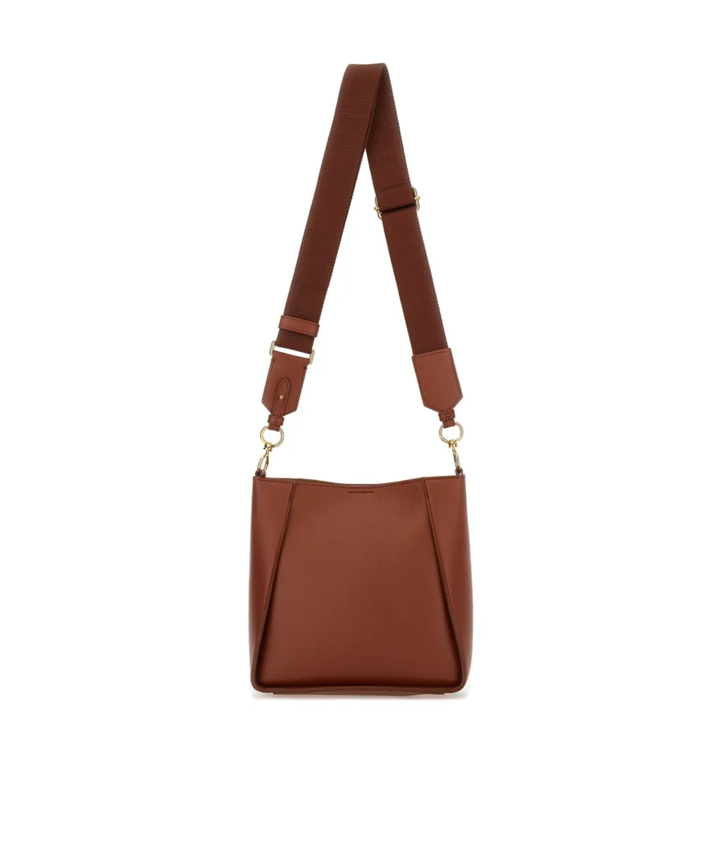 Stella Mccartney Mini Studded Logo Crossbody Bag