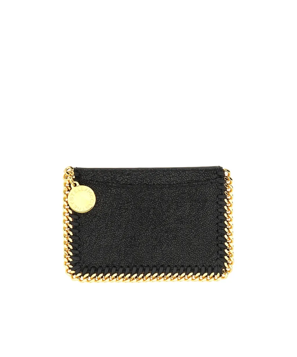 Stella Mccartney Logo Plaque Wallet