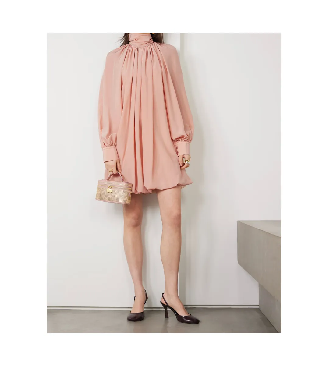 Stella Mccartney High-Neck Mini Dress