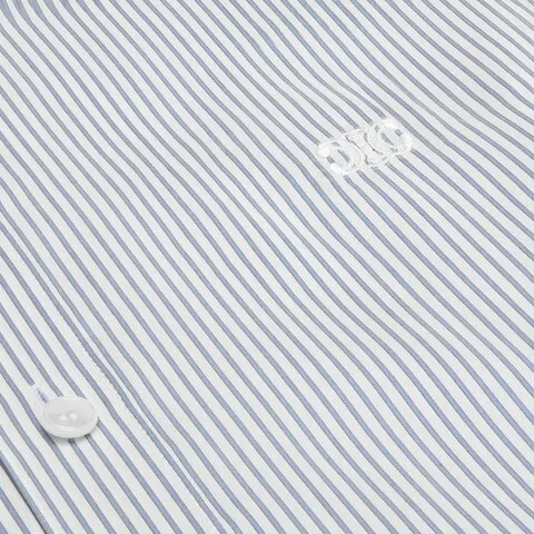 Lavalliere Mia Shirt In Striped Silk