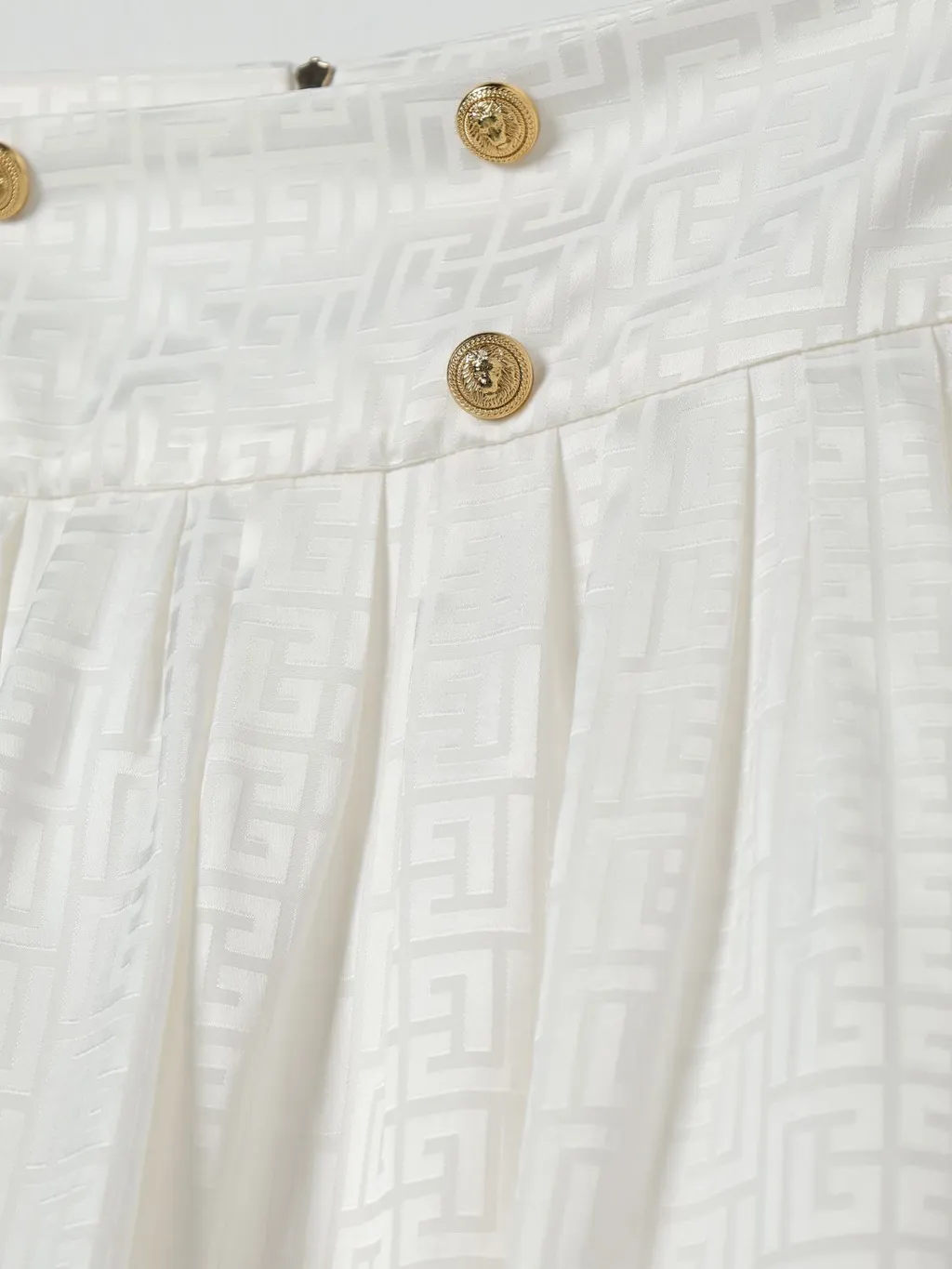 Logo-Jacquard Skirt