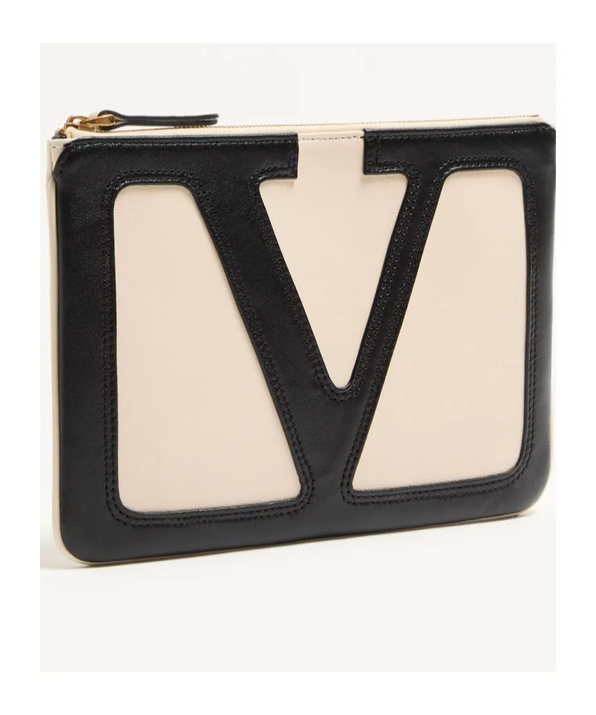 Valentino Viva Superstar Zip-Up Clutch Bag