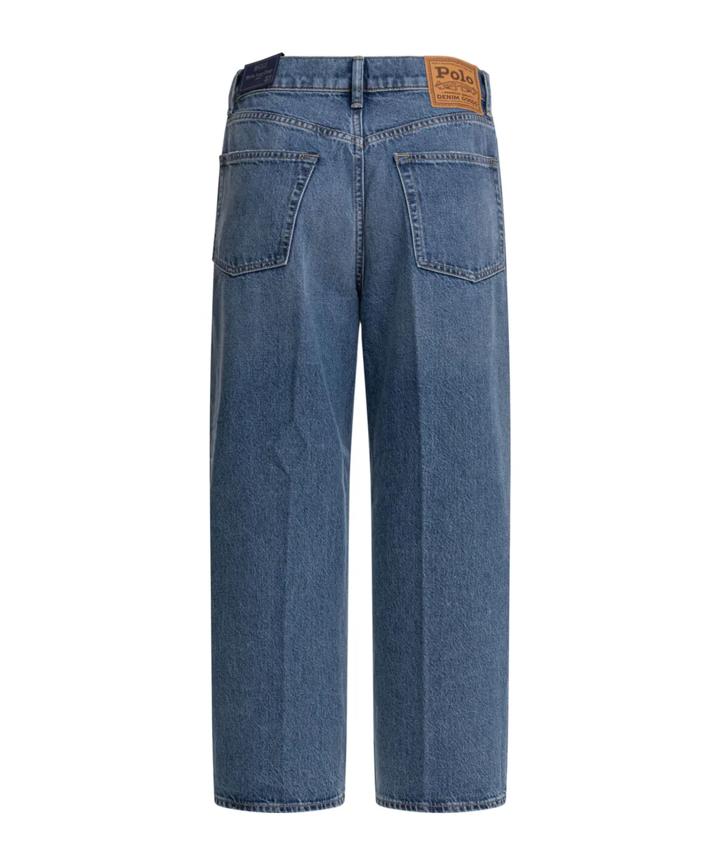 Polo Ralph Lauren Logo Patch Straight-Leg Jeans