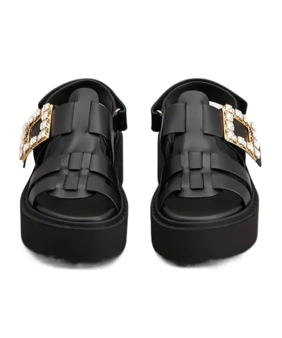 Roger Vivier Viv' Rangers Sandals