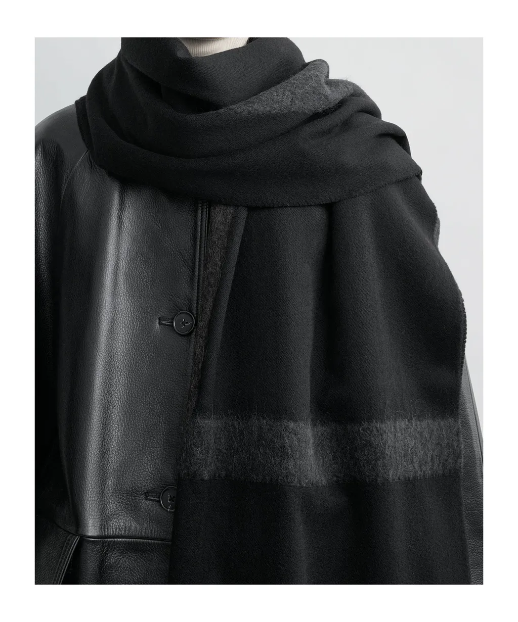 TotÊMe Monogram Twill Scarf